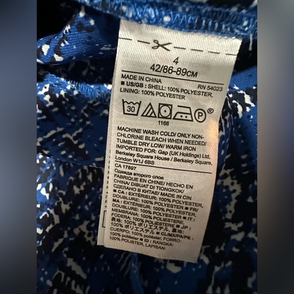 Banana Republic Patterned A-line Pleated Skirt - Picture 8 of 9